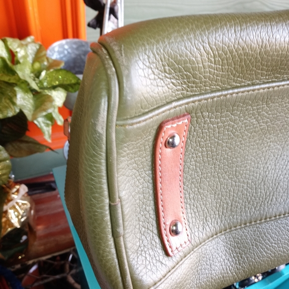 LADIES LEATHER SATCHEL BAG BY DOONEY & BOURKE - Picture 9 of 10